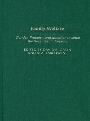 cover image of Family Welfare
